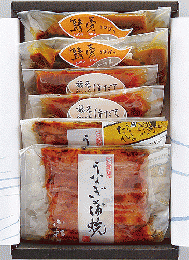 うなぎ蒲焼・福来ほたて・鯖蒡